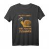 Das ist Lenny, wir joggen zusammen - Lustiges Schnecken T-Shirt für Jogger, ideal für entspanntes Lauftraining und humorvolle Geschenke