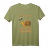 Das ist Lenny, wir joggen zusammen - Lustiges Schnecken T-Shirt für Jogger, ideal für entspanntes Lauftraining und humorvolle Geschenke
