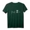 Disc Golf Herzschlag Frisbee T-Shirt - Perfekte Geschenkidee für Discgolfspieler und Frisbee-Fans