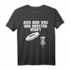 Discgolf Geschenk Frisbee Golf - Der Meister Wirft T-Shirt für leidenschaftliche Discgolfer, perfekt als Weihnachts- oder Geburtstagsgeschenk