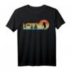 Lustiges Retro-Disc-Golf-Sport T-Shirt – Klassisch geschnitten, doppelt genähter Saum, ideal für Freizeit und als Geschenk für Disc-Golf Fans