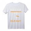 Herren Never Underestimate Old Guy Disc Golf T-Shirt – Lustiges Geschenk für Disc Golf Fans, Geburtstags- & Feiertagsgeschenk für Männer & Frauen