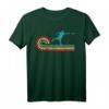 Retro Disc Golf Shirt - Klassisches Frisbee Golf T-Shirt mit doppeltem Saum, ideal für Fans und Freizeitspieler