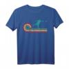 Retro Disc Golf Shirt - Klassisches Frisbee Golf T-Shirt mit doppeltem Saum, ideal für Fans und Freizeitspieler