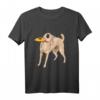 Hund Hit mit Frisbee - Lustiges Meme Langarmshirt für Hundeliebhaber, Hundehalter & Meme-Fans, perfekte Geschenkidee