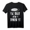 Ultimate Frisbee Spruch T-Shirt 'I'm Sexy And I Throw It' – Lustiges Geschenk für Frisbee-Fans & Sportbegeisterte