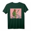 HapMonkey The Muppets Kermit The Frog Bike Ride T-Shirt - Offiziell lizenziertes Geschenk für Muppets Fans