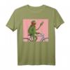 HapMonkey The Muppets Kermit The Frog Bike Ride T-Shirt - Offiziell lizenziertes Geschenk für Muppets Fans