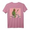 HapMonkey The Muppets Kermit The Frog Bike Ride T-Shirt - Offiziell lizenziertes Geschenk für Muppets Fans