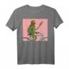 HapMonkey The Muppets Kermit The Frog Bike Ride T-Shirt - Offiziell lizenziertes Geschenk für Muppets Fans
