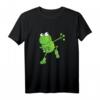 Lustiges Frosch T-Shirt mit Comic-Design – Perfekt als Geschenk für Kinder, Teens & Tierliebhaber zu Weihnachten & Geburtstag