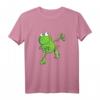 Lustiges Frosch T-Shirt mit Comic-Design – Perfekt als Geschenk für Kinder, Teens & Tierliebhaber zu Weihnachten & Geburtstag
