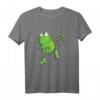 Lustiges Frosch T-Shirt mit Comic-Design – Perfekt als Geschenk für Kinder, Teens & Tierliebhaber zu Weihnachten & Geburtstag