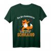 Kinder Einschulung T-Shirt mit Dabbing Fuchs – Perfektes Schulstart-Outfit für Jungen und Mädchen, Geschenkidee für den ersten Schultag