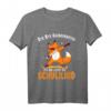 Kinder Einschulung T-Shirt mit Dabbing Fuchs – Perfektes Schulstart-Outfit für Jungen und Mädchen, Geschenkidee für den ersten Schultag