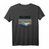 Nazaré Portugal Retro Vintage Surfer Heaven T-Shirt – Stilvolles Design für Surfer, Strandliebhaber & Retro-Fans