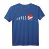 Evolution Jetski Fahrer T-Shirt - Cooles Wassersport Outfit für Jetski-Enthusiasten & perfekte Geschenkidee für Bootsführerschein & Strandabenteuer