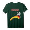 Germany Fußball Trikot mit Deutschland Flagge und Drei Streifen - Vintage Fanartikel für Fußballfans