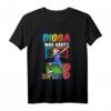 Kinder Fußball T-Shirt für 8-Jährige - Lustiges Dabbing Motiv zum Geburtstag, perfekt für fußballbegeisterte Jungen