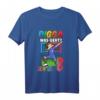 Kinder Fußball T-Shirt für 8-Jährige - Lustiges Dabbing Motiv zum Geburtstag, perfekt für fußballbegeisterte Jungen