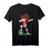 Fußball Serbien Trikot Mädchen Frauen mit serbischer Flagge – Supporter-Shirt, Geburtstagsgeschenk für Fußballfans und Kinder