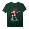 Fußball Serbien Trikot Mädchen Frauen mit serbischer Flagge – Supporter-Shirt, Geburtstagsgeschenk für Fußballfans und Kinder