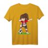 Fußball Serbien Trikot Mädchen Frauen mit serbischer Flagge – Supporter-Shirt, Geburtstagsgeschenk für Fußballfans und Kinder