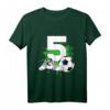 Kinder 5. Geburtstag Junge - Fußball Spieler Geburtstags T-Shirt für kleine Fußballfans & Partyoutfit