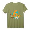 Kinder 6. Geburtstag Fußball T-Shirt – Perfektes Geschenk für Jungen und Mädchen, Fußballfans & kleine Fußballer