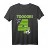 Kinder 4. Geburtstag Fußball Deutschland T-Shirt – Süßes Geburtstagsshirt für Jungen und Mädchen, perfekt für den Kindergeburtstag, Kindergarten und Schule