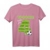 Kinder 4. Geburtstag Fußball Deutschland T-Shirt – Süßes Geburtstagsshirt für Jungen und Mädchen, perfekt für den Kindergeburtstag, Kindergarten und Schule