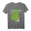 Kinder 4. Geburtstag Fußball Deutschland T-Shirt – Süßes Geburtstagsshirt für Jungen und Mädchen, perfekt für den Kindergeburtstag, Kindergarten und Schule