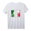 Italien Fußball Fan T-Shirt mit Fußballspieler, Fußball und italienischer Flagge – Perfektes Geschenk für Fans der italienischen Nationalmannschaft
