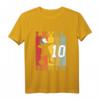 Kinder 10. Geburtstag Fußball Jungen - Coole Dab Tanz Pose T-Shirt als Geschenk für fußballbegeisterte Kinder & Geburtstagsfeier