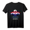 Kroatien Welt Fußball Team Flagge T-Shirt für Männer, Frauen & Jugendliche – Supporter-Shirt mit Nationalflagge