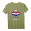Kroatien Welt Fußball Team Flagge T-Shirt für Männer, Frauen & Jugendliche – Supporter-Shirt mit Nationalflagge