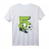 Kinder Fußball T-Shirt zum 5. Geburtstag – Lustiges Geburtstagsgeschenk für Jungen und Mädchen, ideal für coole Fünfjährige