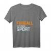 Fußball ist mein Sport Sportler Geschenk Fußball T-Shirt – Perfekt für Fans, Spieler & Trainer zu Weihnachten & Geburtstag