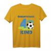 Kinder Fußball Shirt zum 4. Geburtstag für Jungen – Fußball Geburtstagsshirt mit Zahl und Motiv, ideales Geschenk und Party-Outfit