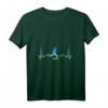 Fußballspieler Geschenk EKG Herzschlag Fußball T-Shirt – Perfekt für Fans, Trainer & Hobbykicker zu Weihnachten, Geburtstag & Vatertag