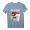 Kinder 7. Geburtstag Fußball Deutschland Jungen - Fußballer T-Shirt mit Dabbing Torjubel & lustigem Spruch