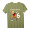Kinder 6. Geburtstag Fußball Deutschland - Süßes Jungen T-Shirt für den sechsten Geburtstag, Kinder, Kindergarten & Schule