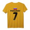 Pohujkov Blyat Russia Lustiges Fußball Trikot mit Flagge – Humorvolles Fan-Shirt für russische Fußball-, Eishockey- & Handballfans
