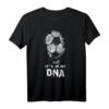 Fußball Mannschaft Fingerabdruck DNA Hobby Leidenschaft T-Shirt – Für Fans, Spieler & Teams