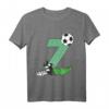 Kinder Geburtstagsshirt zum 7. Geburtstag – Fußball T-Shirt mit Zahl Sieben für Jungen und Mädchen, perfekt für Party, Schule und Kindergarten