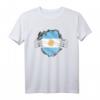 Argentinien Fußballtrikot Alternative T-Shirt - Supporter Statement mit Flagge für Finale & Fußballspiele