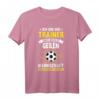 Lustiges Fußballtrainer T-Shirt mit Spruch - Geschenkidee für Trainer, Coach und Sportlehrer zum Saisonstart, Geburtstag oder Saisonschluss