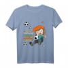 Kinder Einschulung T-Shirt für Jungen – Lustiges Fußball Schulkind Geschenk für den ersten Schultag & Schulanfang Outfit