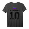 Blyadinho Russland Lustiges Fußball Trikot mit Flagge - Witziges T-Shirt für russische Fans, Fußballspieler und Humorliebhaber
