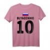 Blyadinho Russland Lustiges Fußball Trikot mit Flagge - Witziges T-Shirt für russische Fans, Fußballspieler und Humorliebhaber